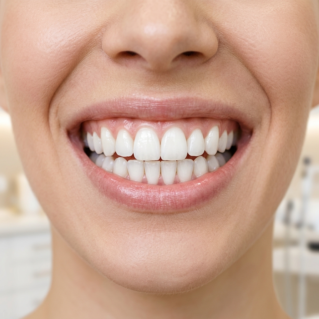Beautiful smile transformation with Invisalign
